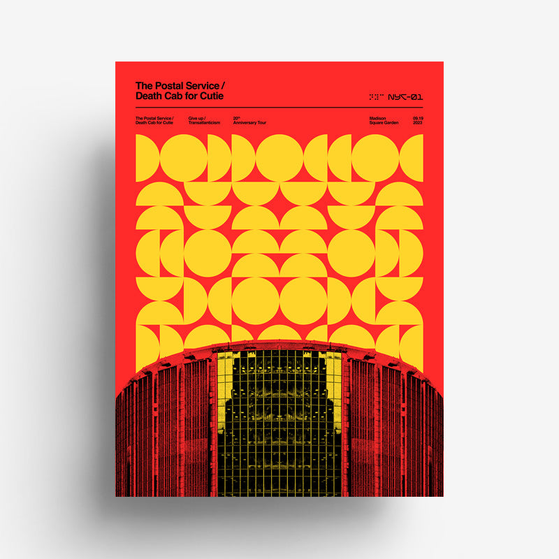 Death Cab for Cutie / The Postal Service - NYC 01 - Regular – Zoca