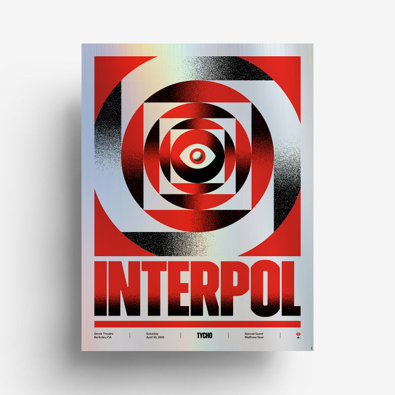 Interpol / Berkeley (Foil) – Zoca Studio