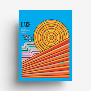 Cake / Red Rocks (Rainbow Foil)