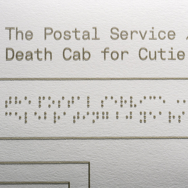 Death Cab for Cutie / The Postal Service - 20th Anniversary Print