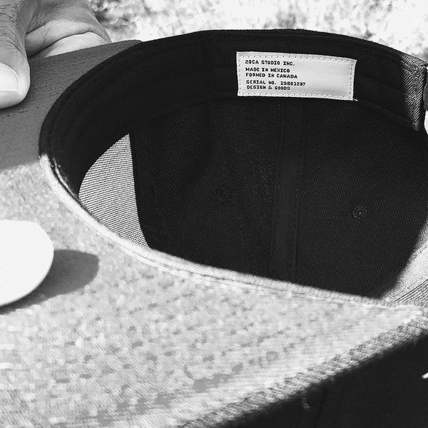 ZOCA Badge Hat - Black / Grey