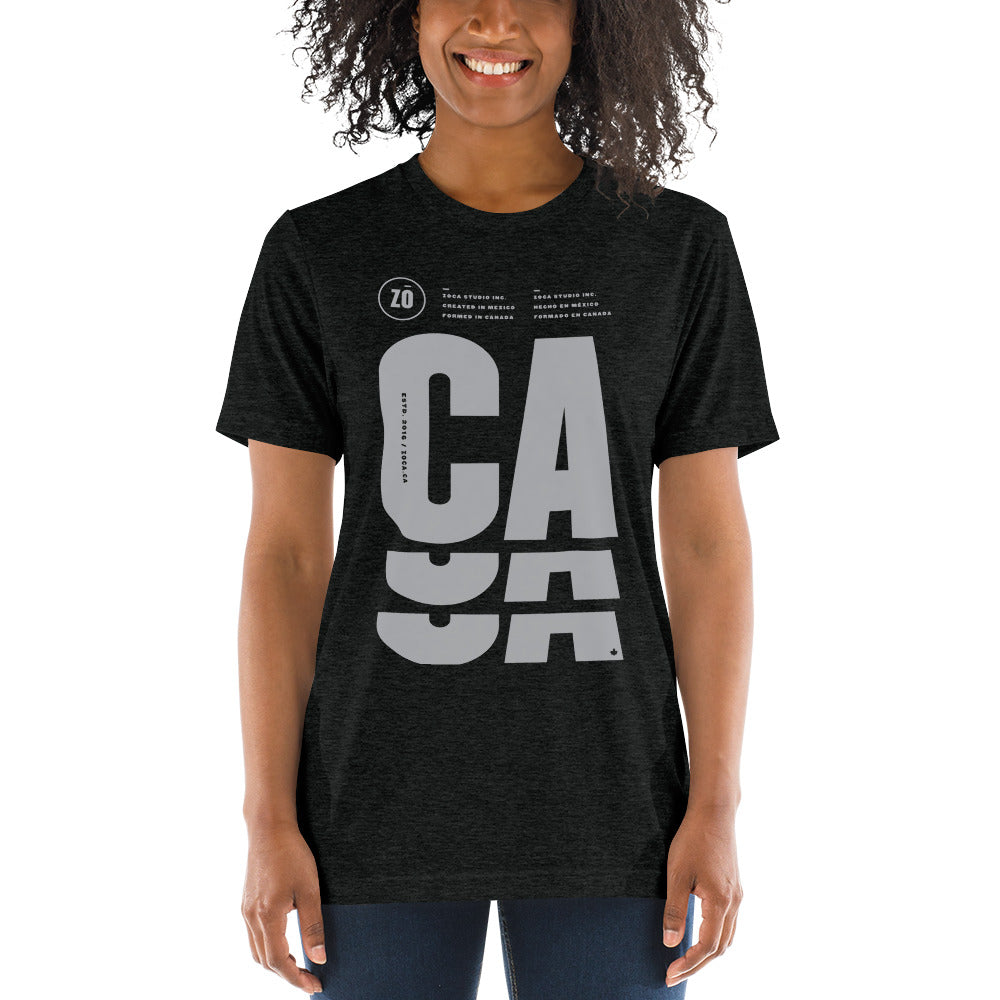 ZOCAAA T-shirt / Grey Logo