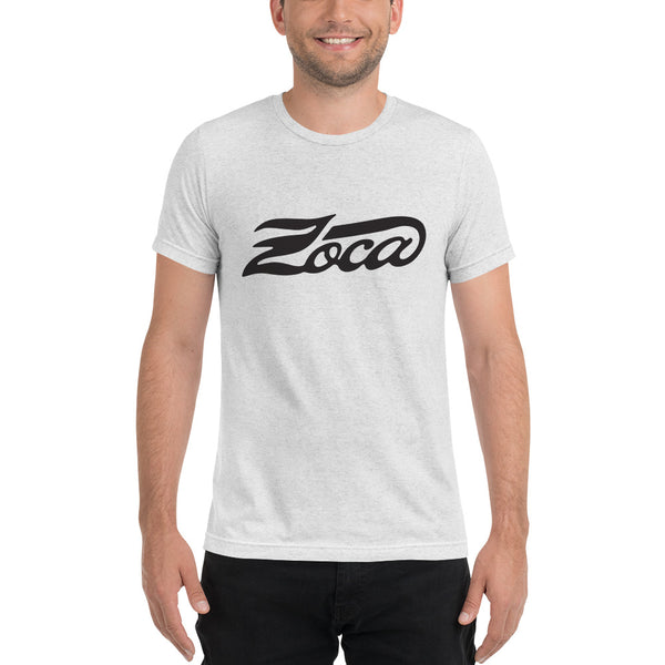 ZOCA Slant T-shirt / Black Logo