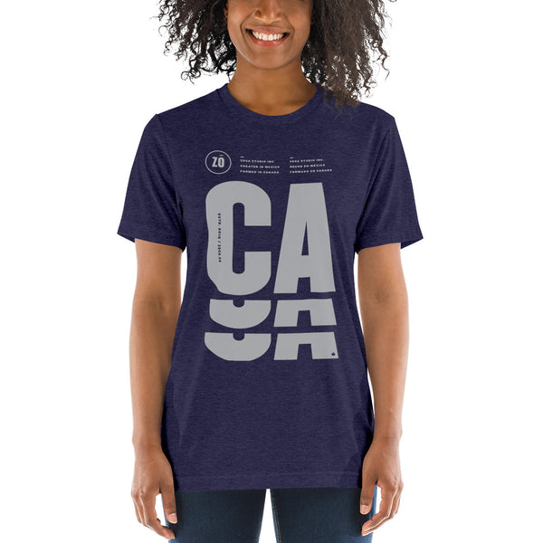 ZOCAAA T-shirt / Grey Logo