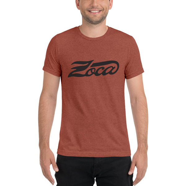ZOCA Slant T-shirt / Black Logo