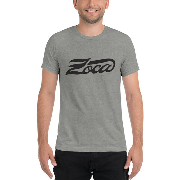ZOCA Slant T-shirt / Black Logo