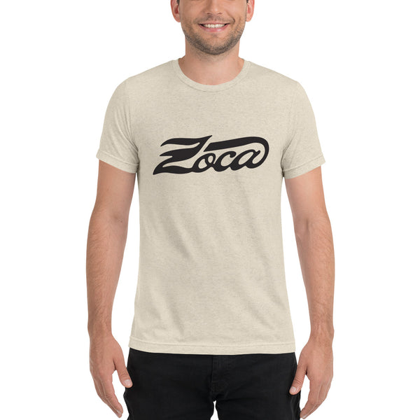 ZOCA Slant T-shirt / Black Logo